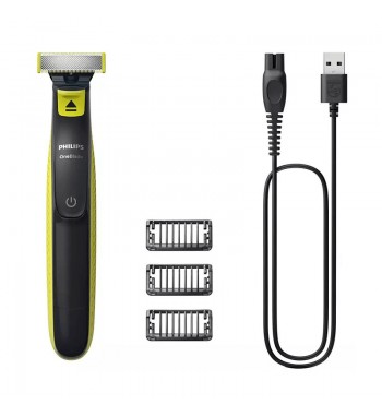 Philips afeitadora recortadora recargable one blade 3 en 1 qp-2724 - QP-2724