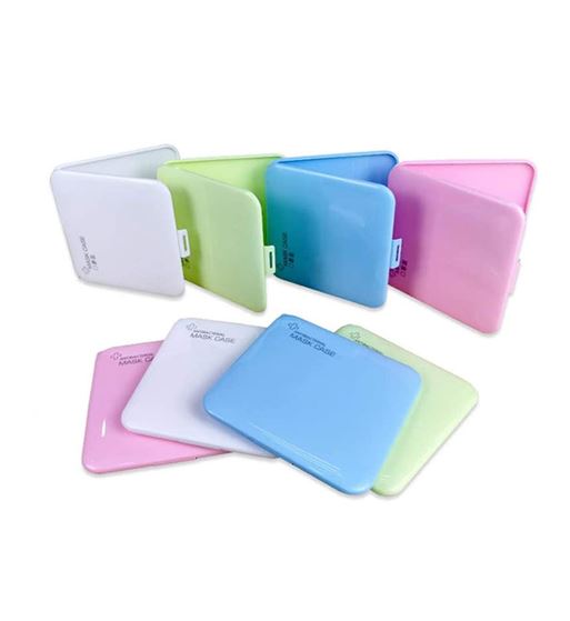 Porta mascarilla antibacteriana cajita colores enm0001 - ENM0001_B00