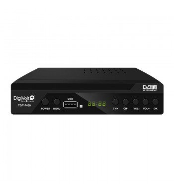 Digivolt tdt hd dvb-t2 h.265 pvr alta definición usb tdt-7409 - TDT-7409_2