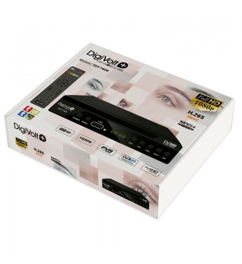 Digivolt tdt hd dvb-t2 h.265 pvr alta definición usb tdt-7409 - TDT-7409