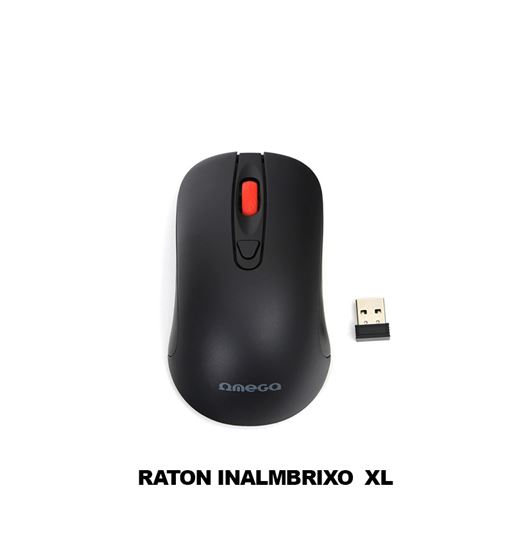 Omega ratón óptico inalámbrico xl om0520wb - OM0520