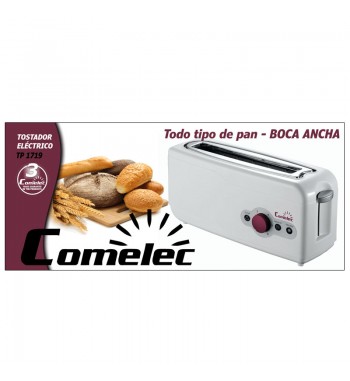 Comelec tostador ranura ancha 750w tp-1719 - TP-1719_B01