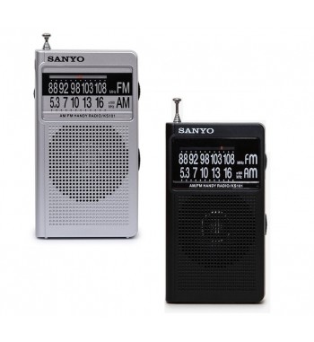 Sanyo radio am/fm a pilas vertical ks101 - KS101