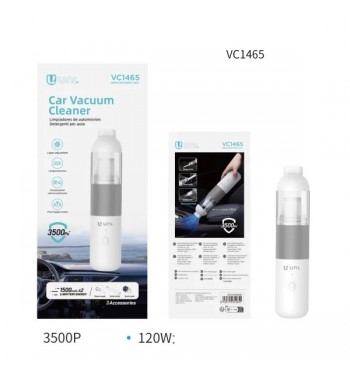 Unico aspirador de coche inalámbrico 120w soplado y succión 3500pa vc1465 - VC-1465