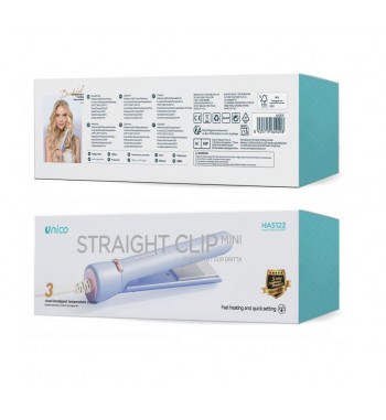 Unico plancha de pelo temperatura (170°/190°/210°) 42w ha5122az - HA5122AZ_1