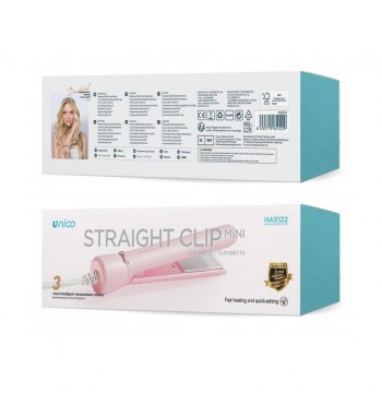 Unico plancha de pelo temperatura (170°/190°/210°) 42w ha5122ro - HA5122RO_1
