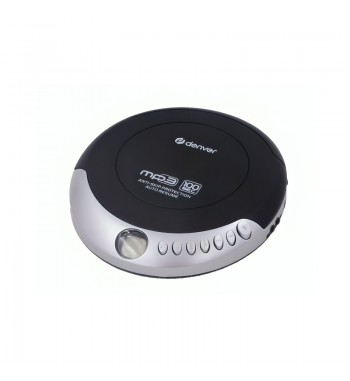 Denver discman reproductor cd-mp3 anti-shock con auriculares dmp-391 - DMP-391