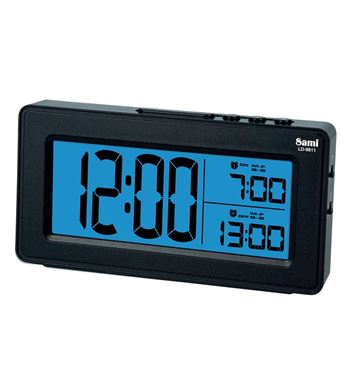 Sami despertador digital led dual alarma ld-9811 - LD-9811-NG