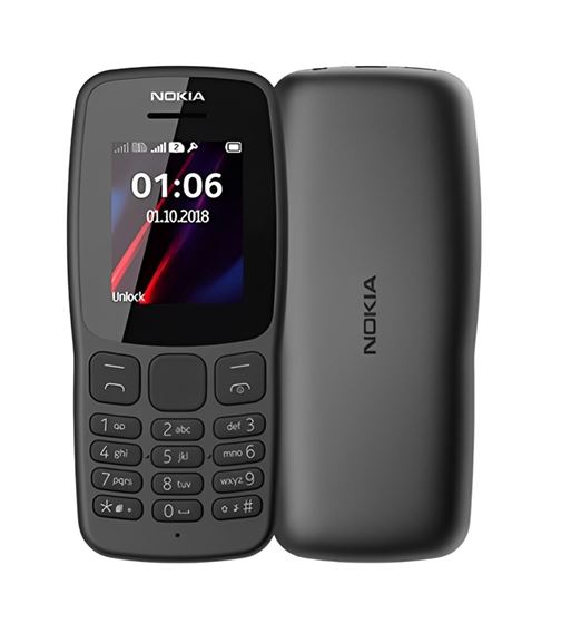 Nokia telefono móvil senior teclado 1.8" dual sim 106 - 106