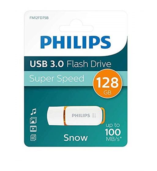 Pen drive 128gb usb 3.0 philips dti-128g-3.0 - DTI-128G-3.0