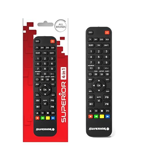 Superior mando universal slim 4 en 1 progamable suptpb009 sp049 - SP049