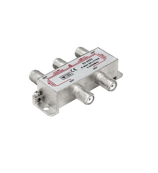 Nimo repartidor 4 vías spliter tv 1e ent. 4 sal actv122 - ACTV122