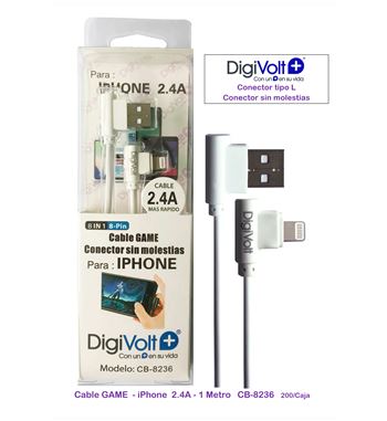Digivolt cable if game para iphone conector l cb-8236 - CB-8236