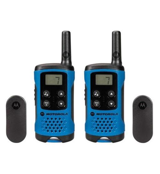 Motorola walkie talkies pmr446 8 canales 4km. azul t42 - T41