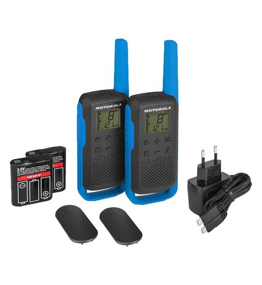 Motorola walkie talkies pmr446 8km bat rech t62 - T62