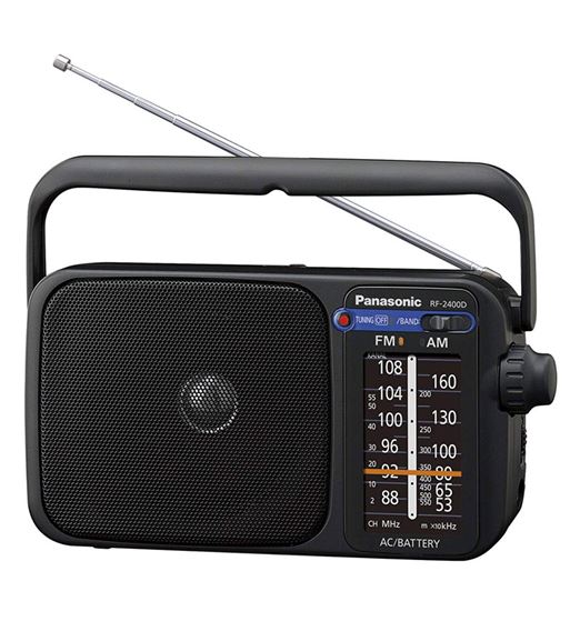 Panasonic radio ac/dc am/fm portátil 3w rf-2400 - RF-2400