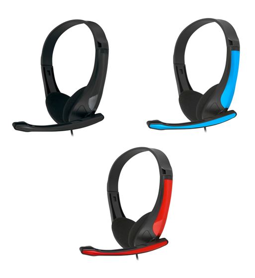 Omega auricular estéreo con micrófono para pc freestyle fh4088 - FH-4088