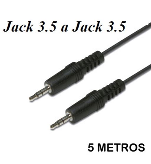 Cable jack 3,5mm a jack 3,5mm 5m wir257 - WIR257