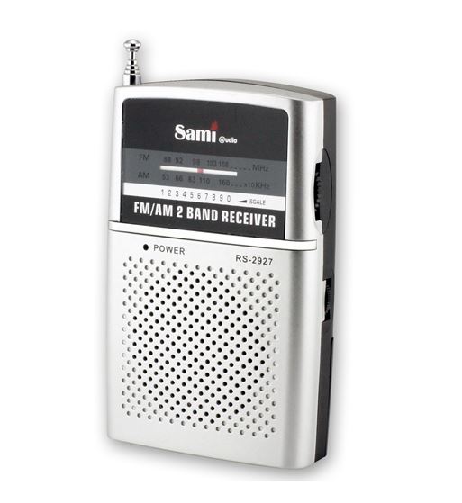 Sami radio am/fm mini vertical c/aur rs-2927 - RS-2927