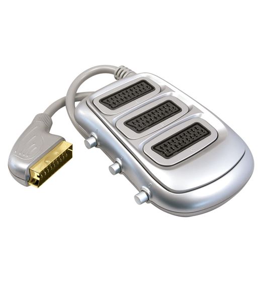 Cable euro 1m a 3 euro h c/comutador con111 - CON111