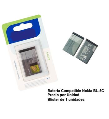 Batería compatible nokia y altavoces bl-5c - BL-5C