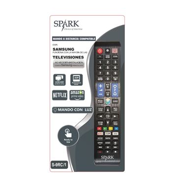Spark mando tv a distancia grande compatible con samsung s-9rc/1 - S-9RC1