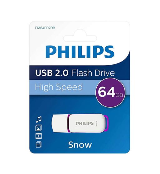 Pen drive 064gb usb 2.0 philips dti-64g - DTI-64G_B00