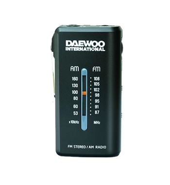 Daewoo radio mini am/fm drp-9-v2 - DRP-9