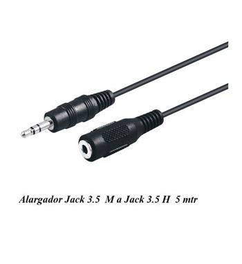 Cable alargador jack 3.5m a h jack 3.5 5m wir262 - 220200