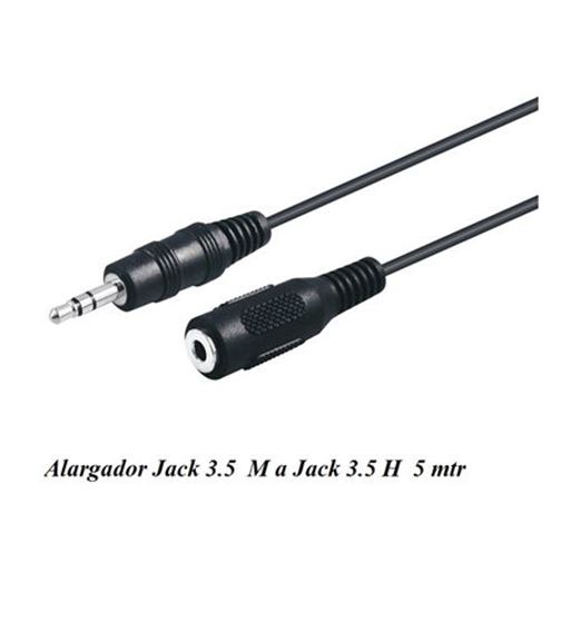 Cable alargador jack 3.5m a h jack 3.5 5m wir262 - 220200