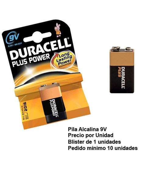 Duracell pila alcalina 9v - 9VD