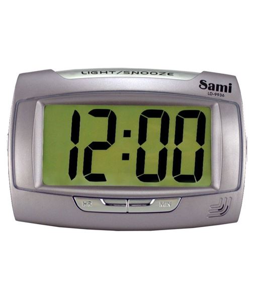 SAMI S-9940L Reloj Despertador Analogico Silencioso - Guanxe Atlantic  Marketplace