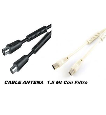 Cable antena m a h con filtro 1.5m wir-1220/1226 - 230905