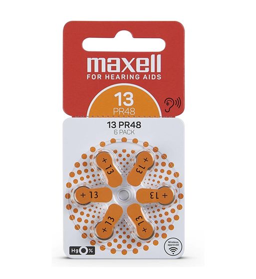 Pila audífonos 1.4v pr-013 blíster de 6 - PR-013