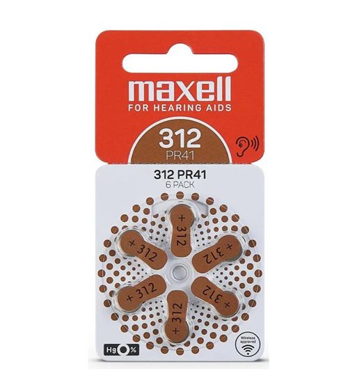 Pila audífonos 1.4v pr-312 blíster de 6 - PR-312_1