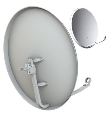Antena satélite parabólica kit de 80 cm con lnb ap8 - AP8_B01