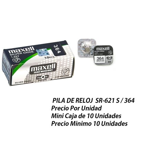 Pila de reloj 364 sr-621 - P364