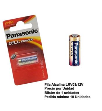 Panasonic pila alcalina 12v lrv-08 - PNA-12V