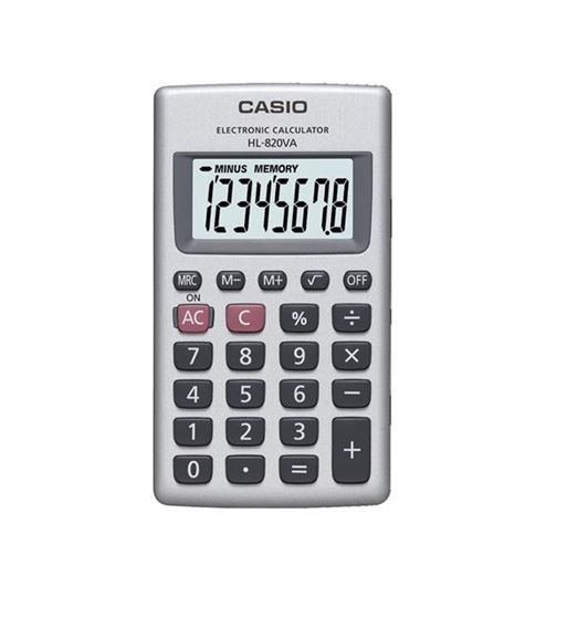 Casio calculadora portátil hl-820va - HL-820ER