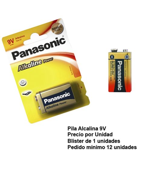 Panasonic pila alcalina 9v lr-v061 - PANA9V
