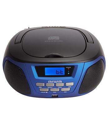 Aiwa radio cd usb mp3 bt azul bbtu-300bl - BBTU-300BL_B01
