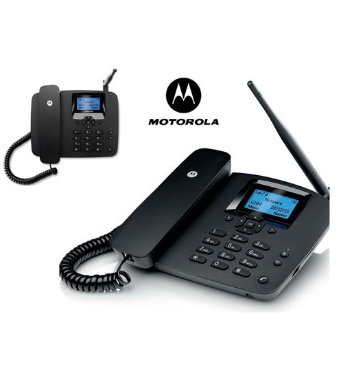 Motorola teléfono sobremesa con sim, negro fw-200l - FW-200L