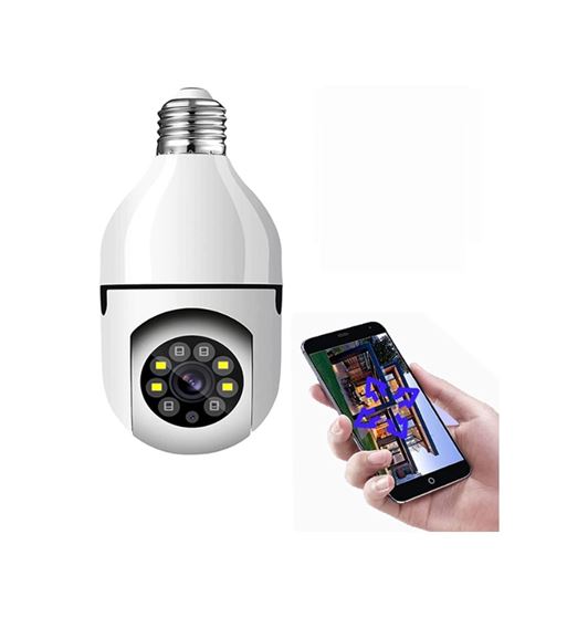 Cámara de vigilancia con bombilla 360º qtq86 - QTQ86_1