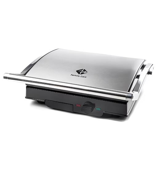 Family care grill panini inox 2000w fcpn0004 - FCPN0004