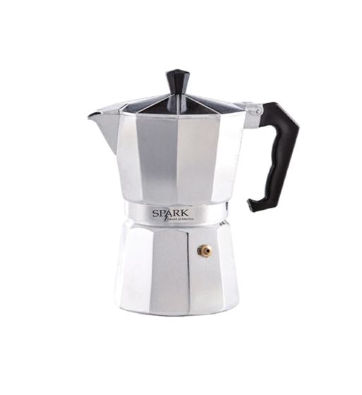 Spark cafetera italiana aluminio 3 tazas s-75em/3 - S-75EM-31