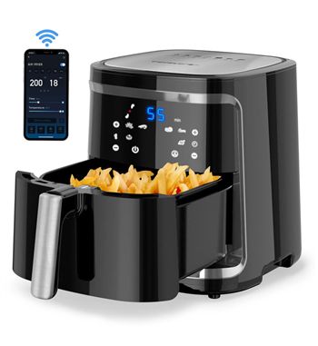 Aigostar freidora aire sin aceite 7l 1900w ava smart wifi táctil ag82 - AG82_B00
