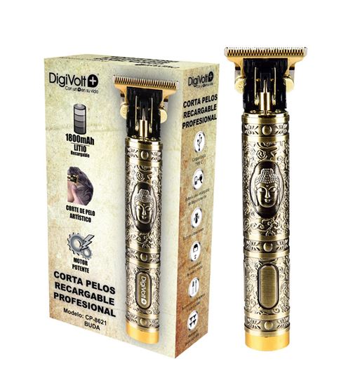 Digivolt cortapelo recargable buda tipo c metálico cp-8621 - CP-8621