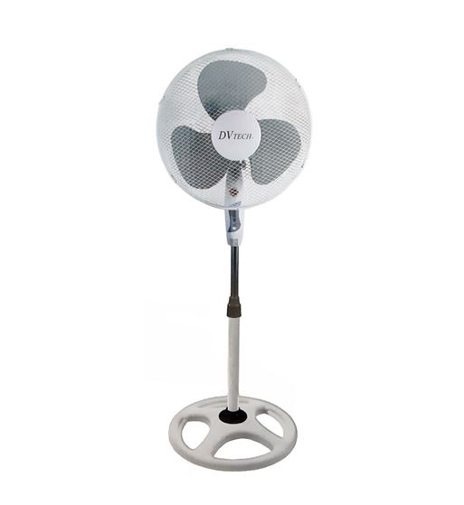 Dvtech ventilador pie 40cm 16" 60w base redonda dv-422 - DV-422