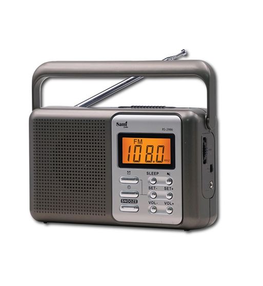 Sami radio ac/dc 2 bandas pantalla digital c/ sleep rs-2986 - RS-2986