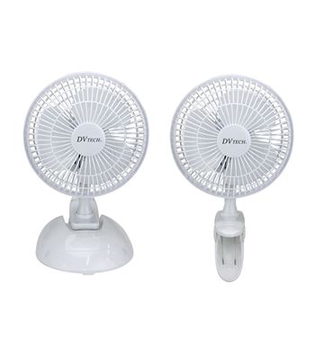 Dvtech ventilador pinza y mesa 15cm 6" 18w 2 in1 dv-405 - DV-405